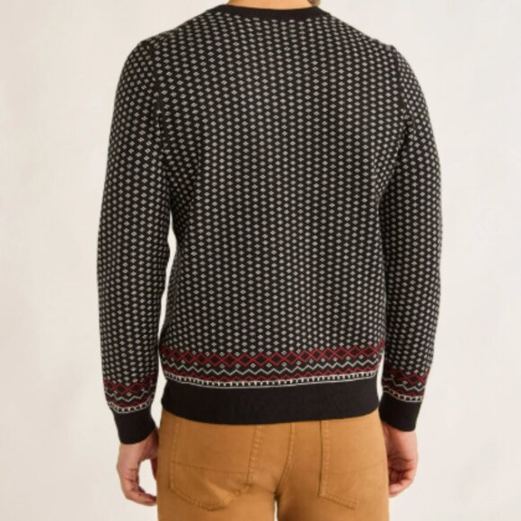 Free Assembly Men's Nordic Stitch Crewneck Sweater Size XS - Picture 5 of 5
